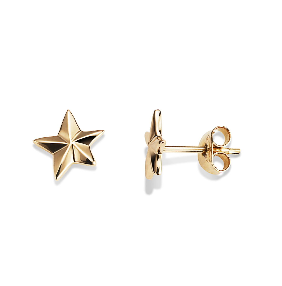 Efva Attling Catch A Falling Star Earrings Gold