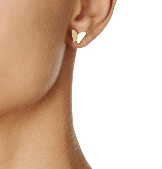 Efva Attling Little Miss Butterfly Earrings Gold