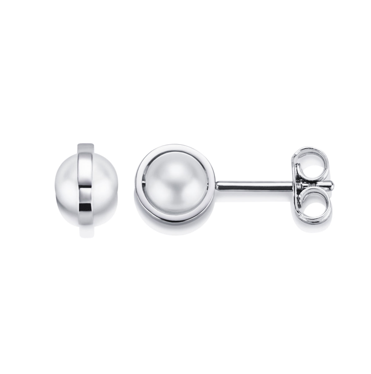 Efva Attling Little Day Pearl Studs White Gold