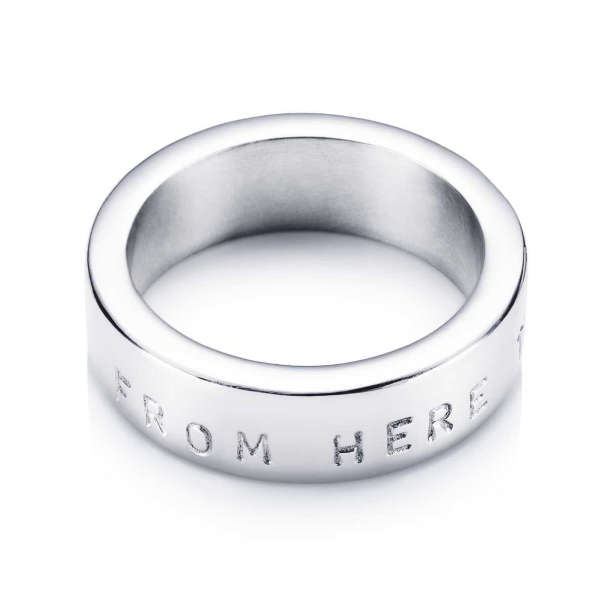 Efva Attling Stamped From Here To Eternity Ring
