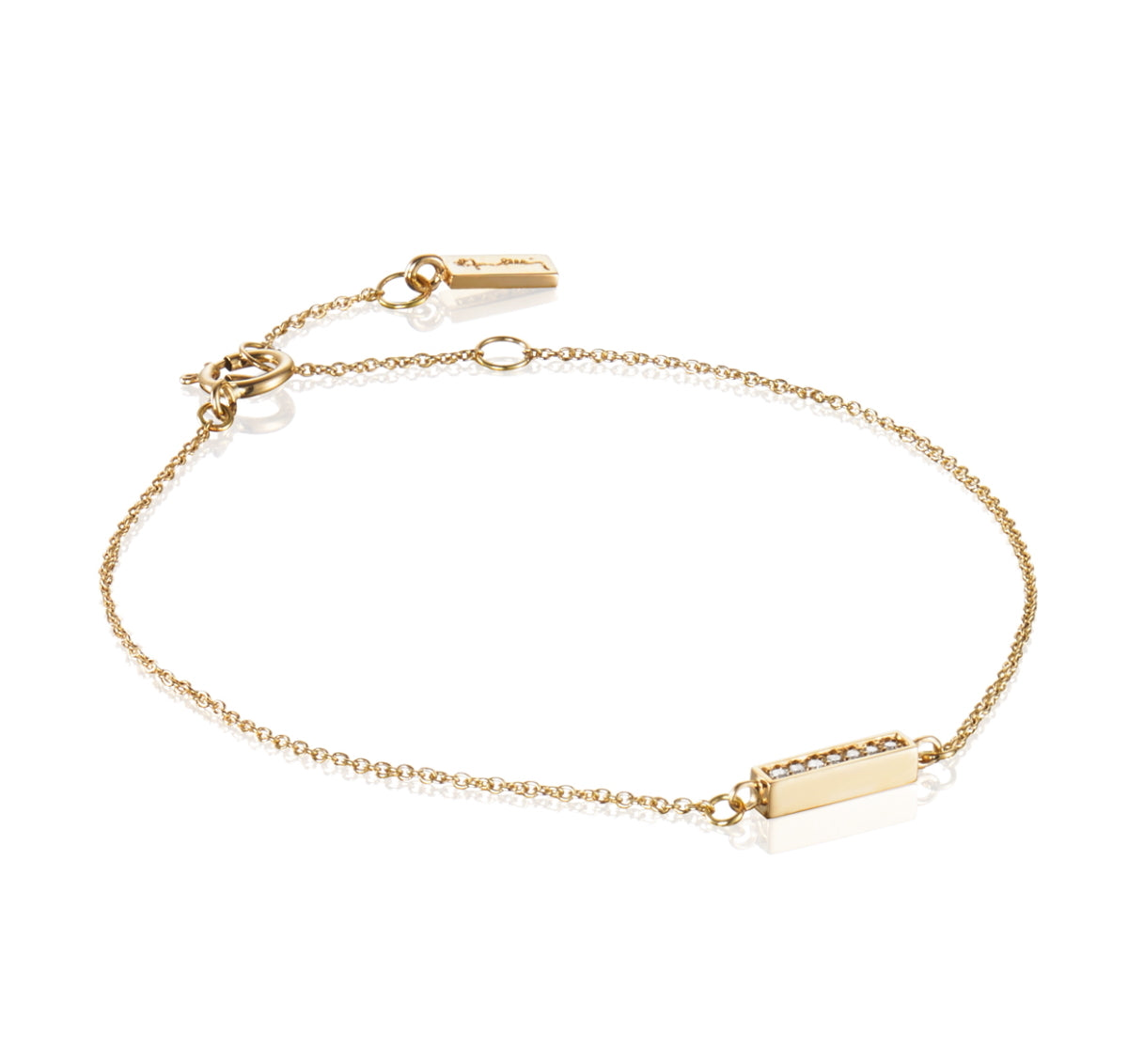 Efva Attling Thin Stars Bracelet Gold