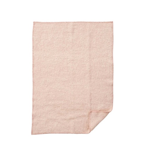 Domino Baby Wool Blanket pink