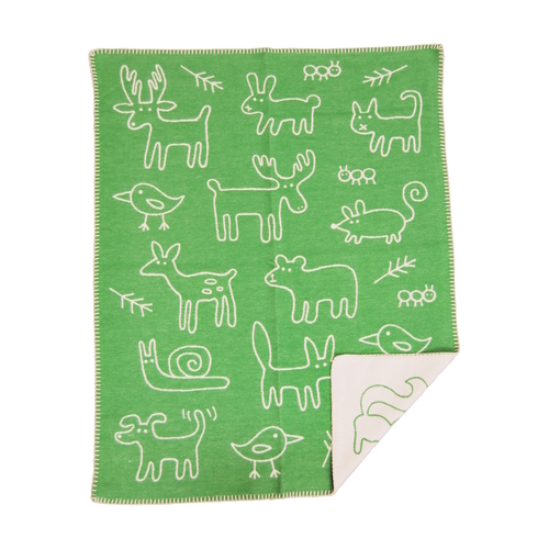 In The Woods Organic Cotton Baby Blanket