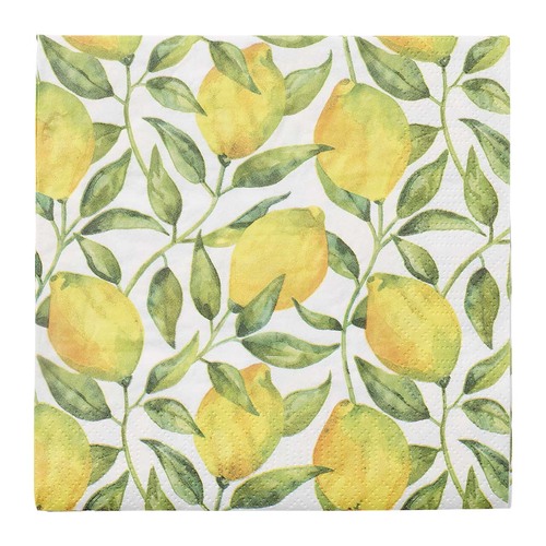 Lemon Tree Paper Napkins 