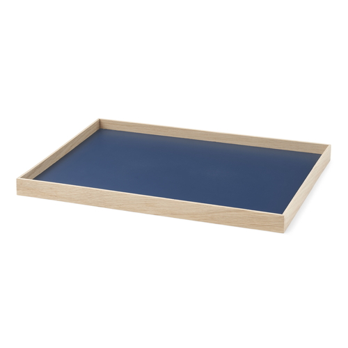 Frame Tray Medium oak-blue 