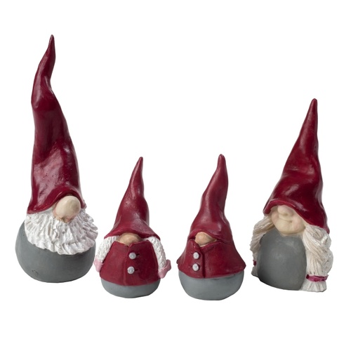 Santa High Hat Family 4-pack