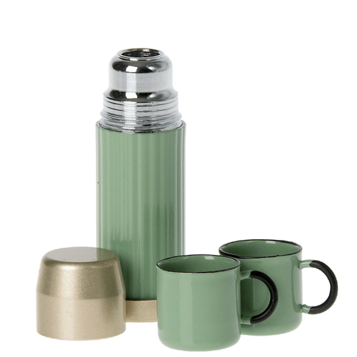 Miniature Thermos And Cups mint