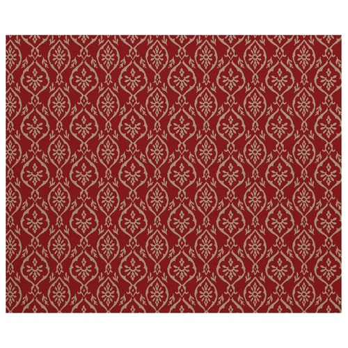 Tissue Paper Ornamental Leaves Red