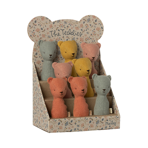 Display with Teddy Rattle 24pcs