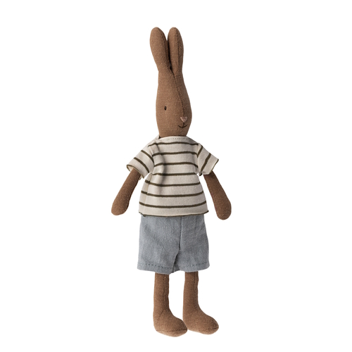 Rabbit Size 1 Brown Shirt and Shorts