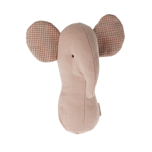 Lullaby Friends Elephant Rattle Rose
