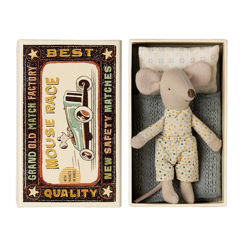 Little Brother Mouse in Matchbox