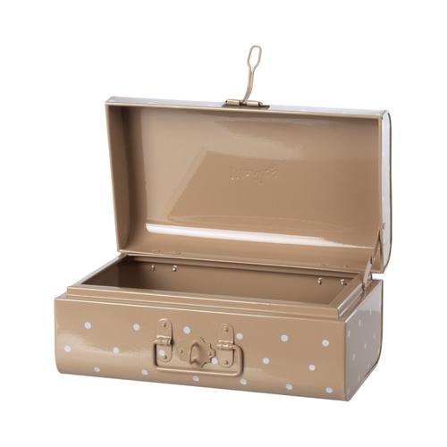Storage Suitcase Small rose & dots