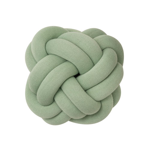 Knot Cushion mint green