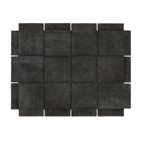 Basket Carpet 185x240 Dark Grey