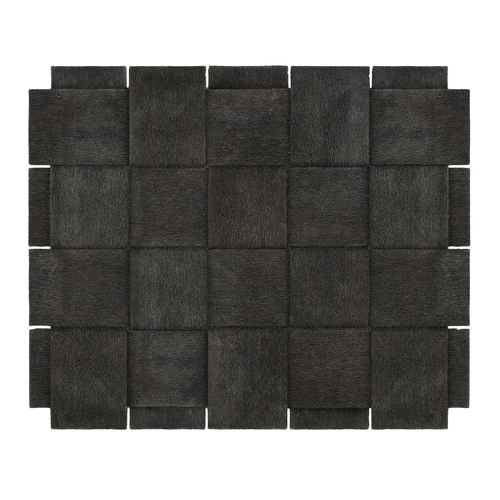 Basket Carpet 245x300 Dark Grey