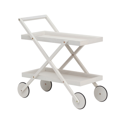 Exit Tea Trolley Stained White