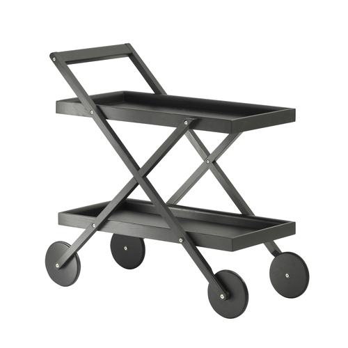 Exit Tea Trolley Stained Black