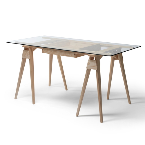 Arco Desk Complete Set Oak