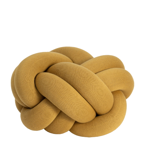 Knot Cushion Medium yellow