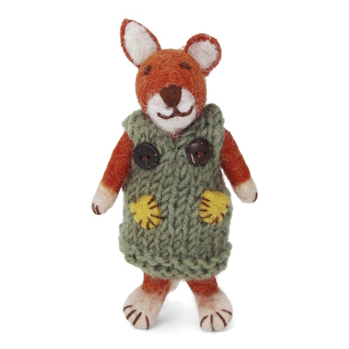 Fox Girl Small in Dress