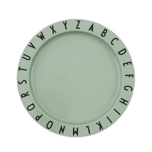 Eat & Learn Plate ABC Green