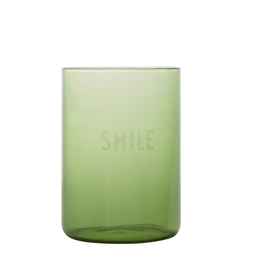 Favourite Glass Smile green