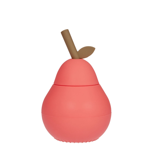 Pear Cup Cherry Red