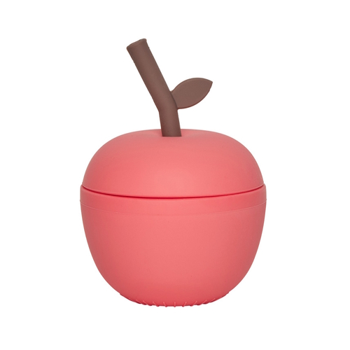 Apple Cup cherry red