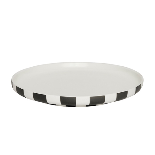 Toppu Lunch Plate white-black