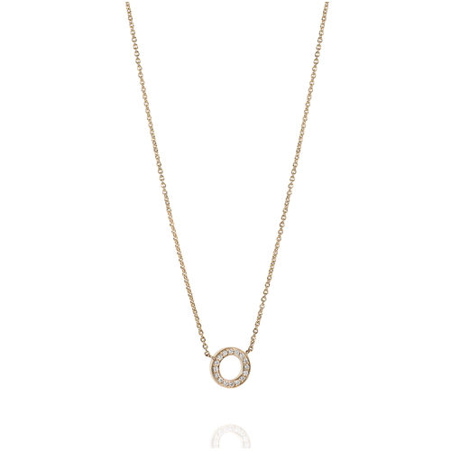 Circle Of Love Necklace Gold