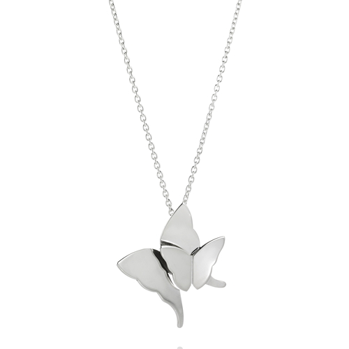 Miss Butterfly Pendant Necklace