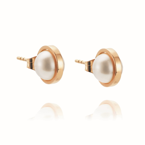 Day Pearl Earrings Gold