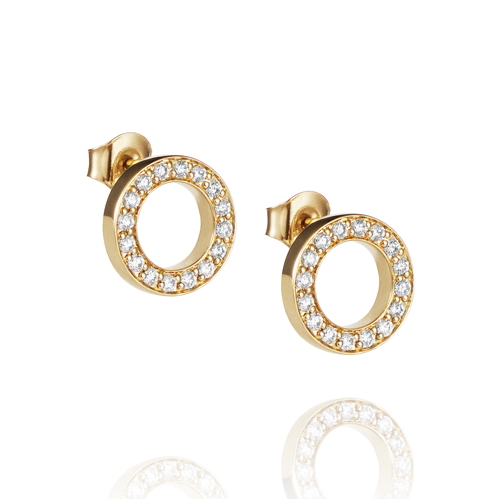 Circle Of Love Earrings Gold