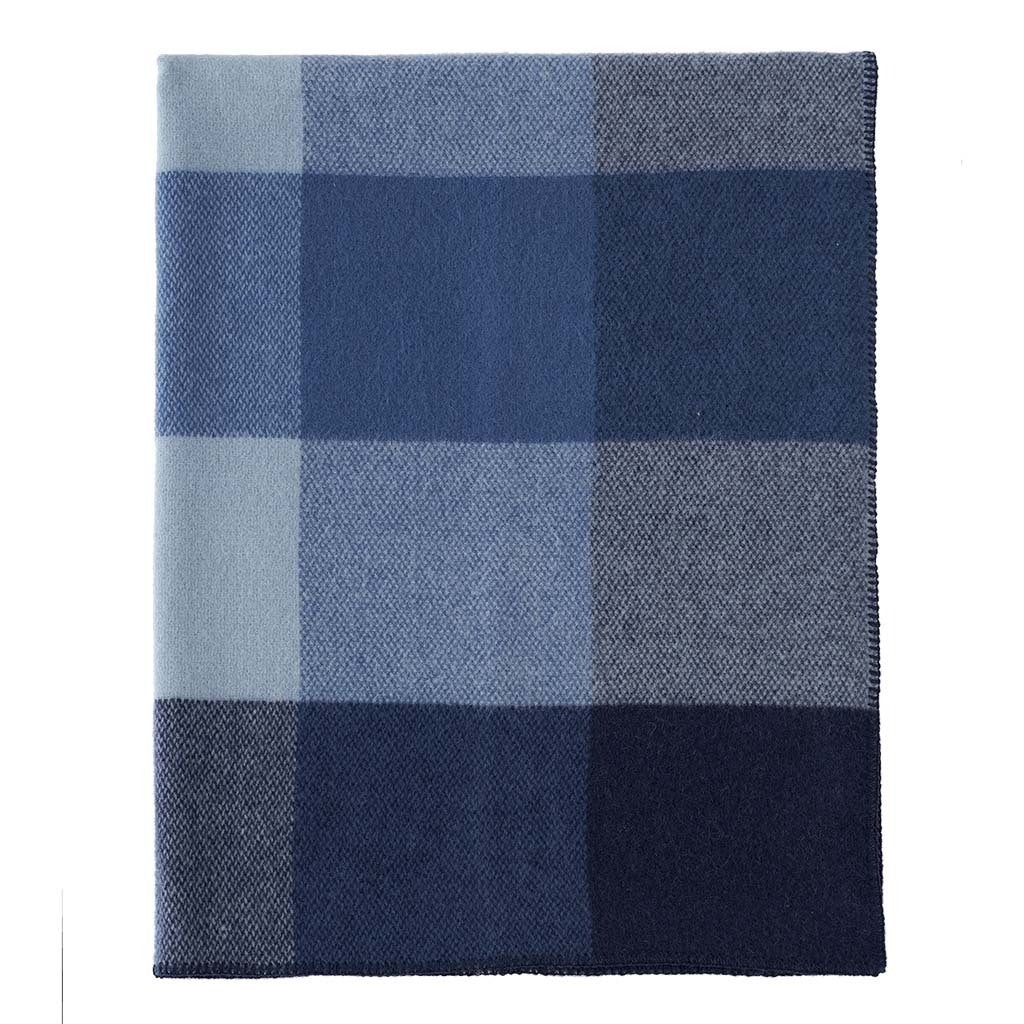 Klippan Block Brushed Wool Blanket