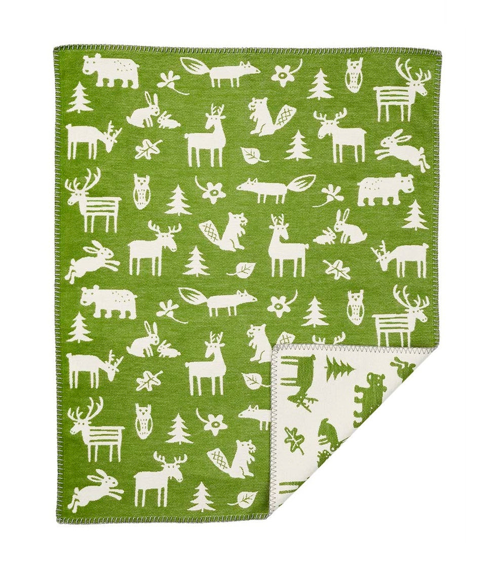 Klippan Forest Cotton Blanket