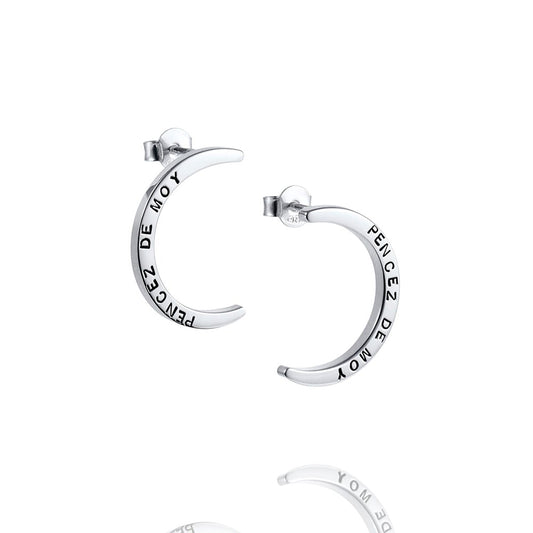 Efva Attling Pencez Moon Earrings