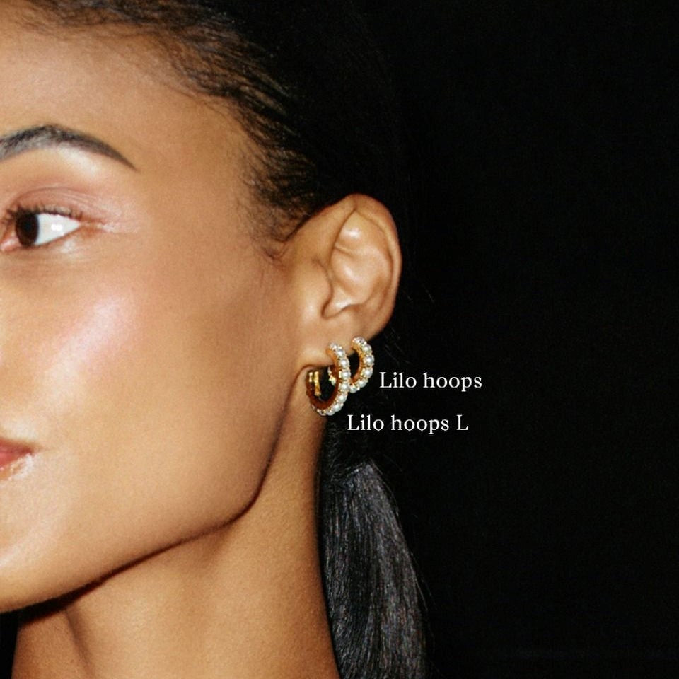Edblad Lilo Hoops Gold