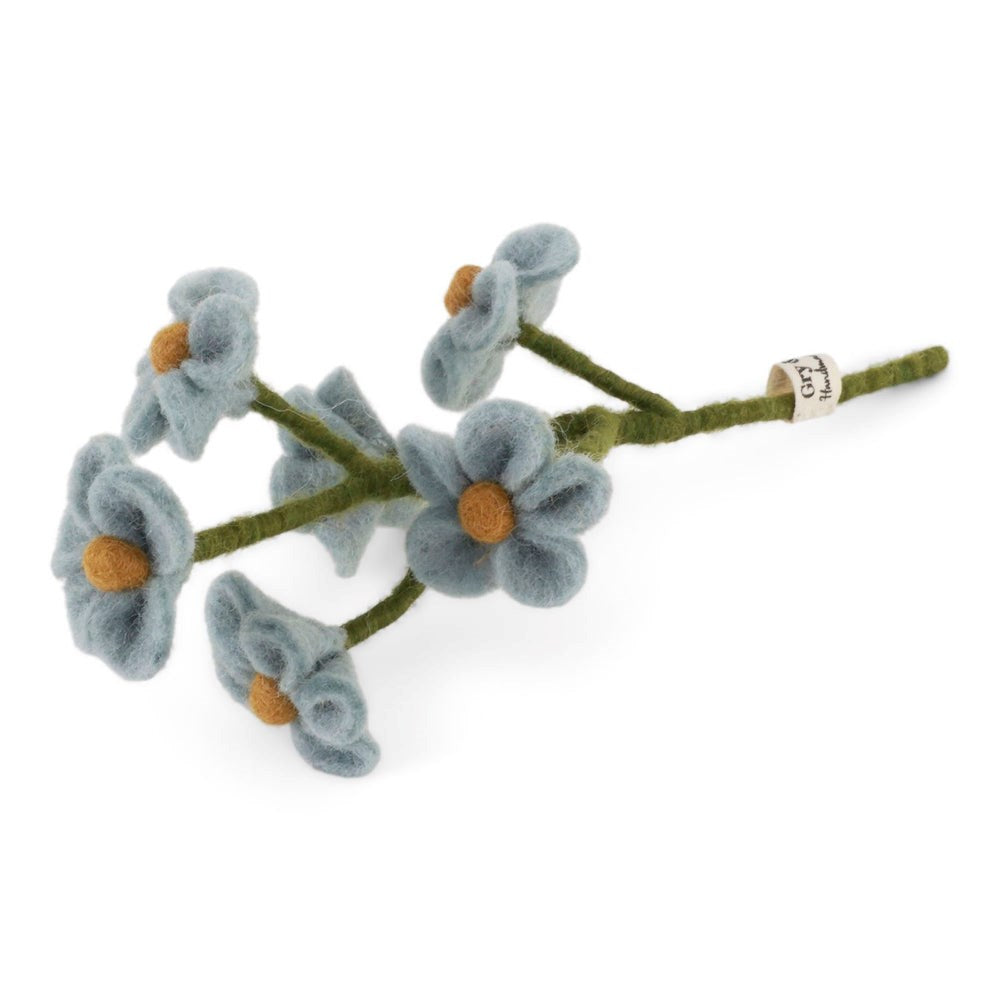 Gry & Sif Forget-Me-Not Felted Flower