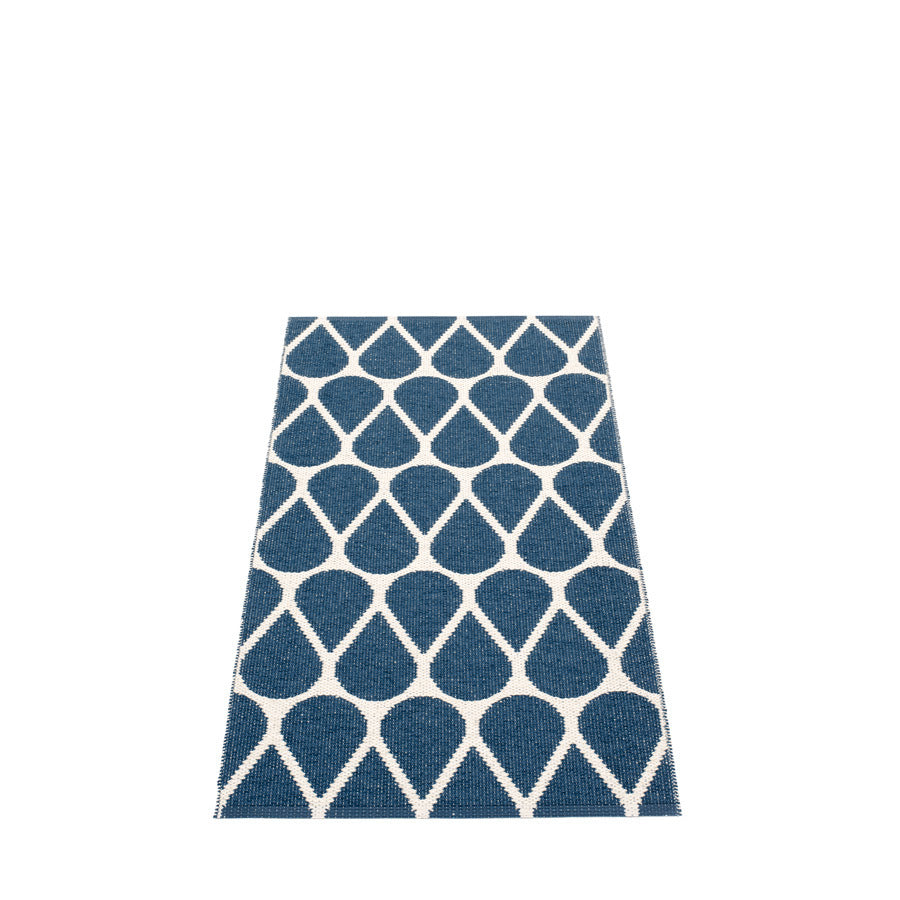 Pappelina Rug Otis Ocean Blue