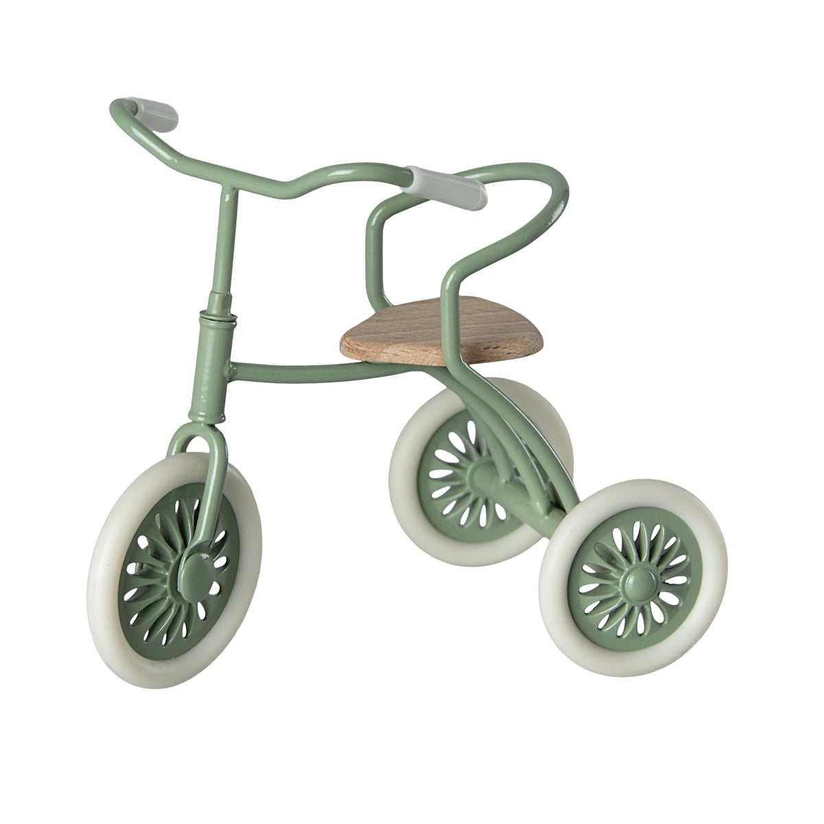 Maileg_Abri_a_Tricycle_Mouse_Green