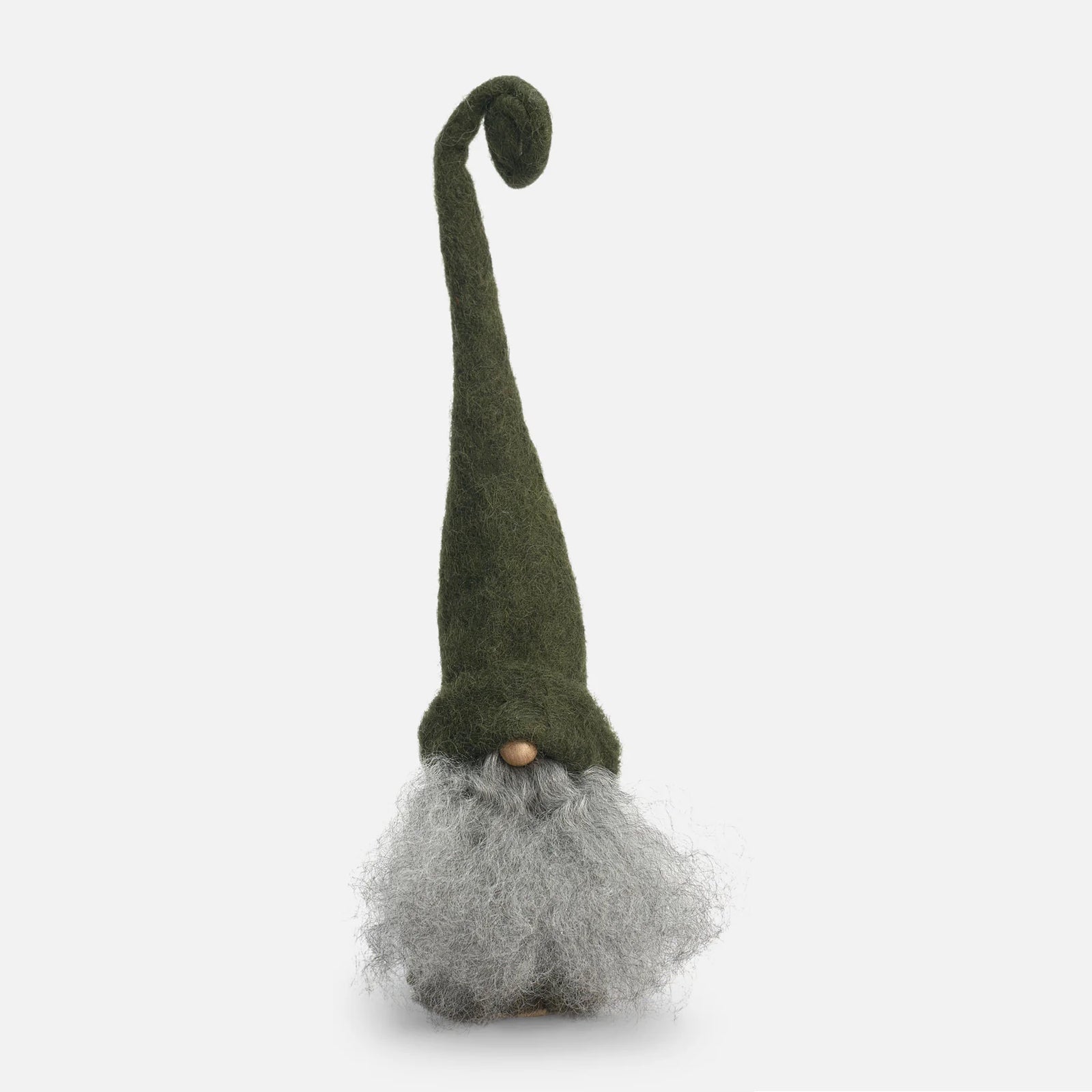 Asas Tomtebod Santa Alfred Green Hat Grey Beard