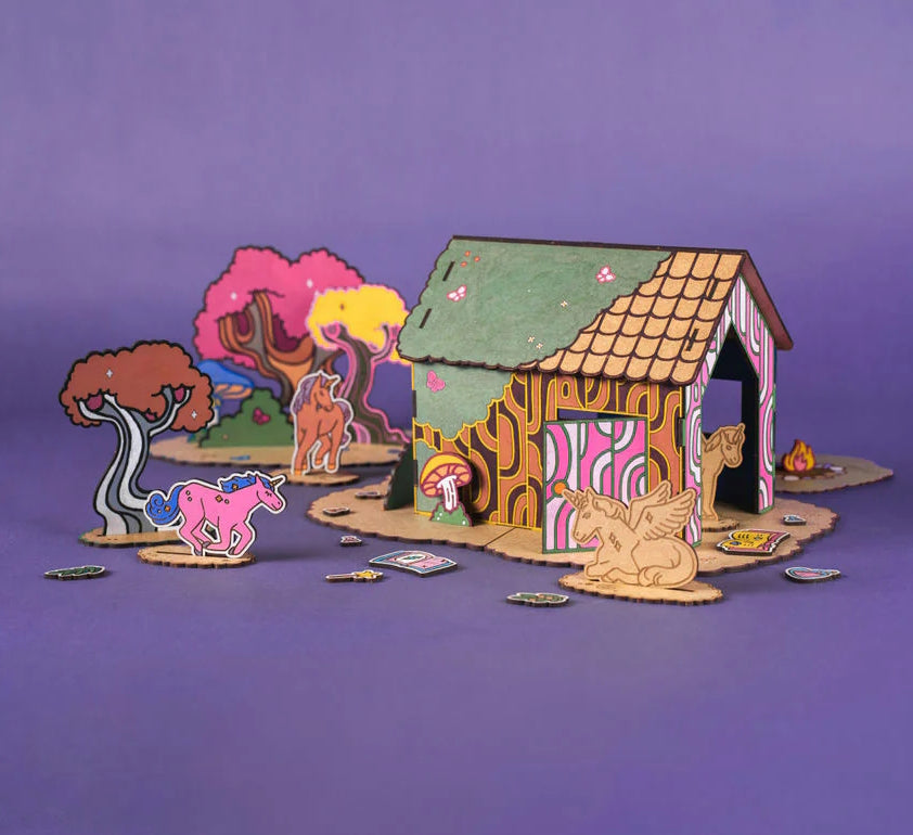 Crateit Magic Forest Wooden Toy