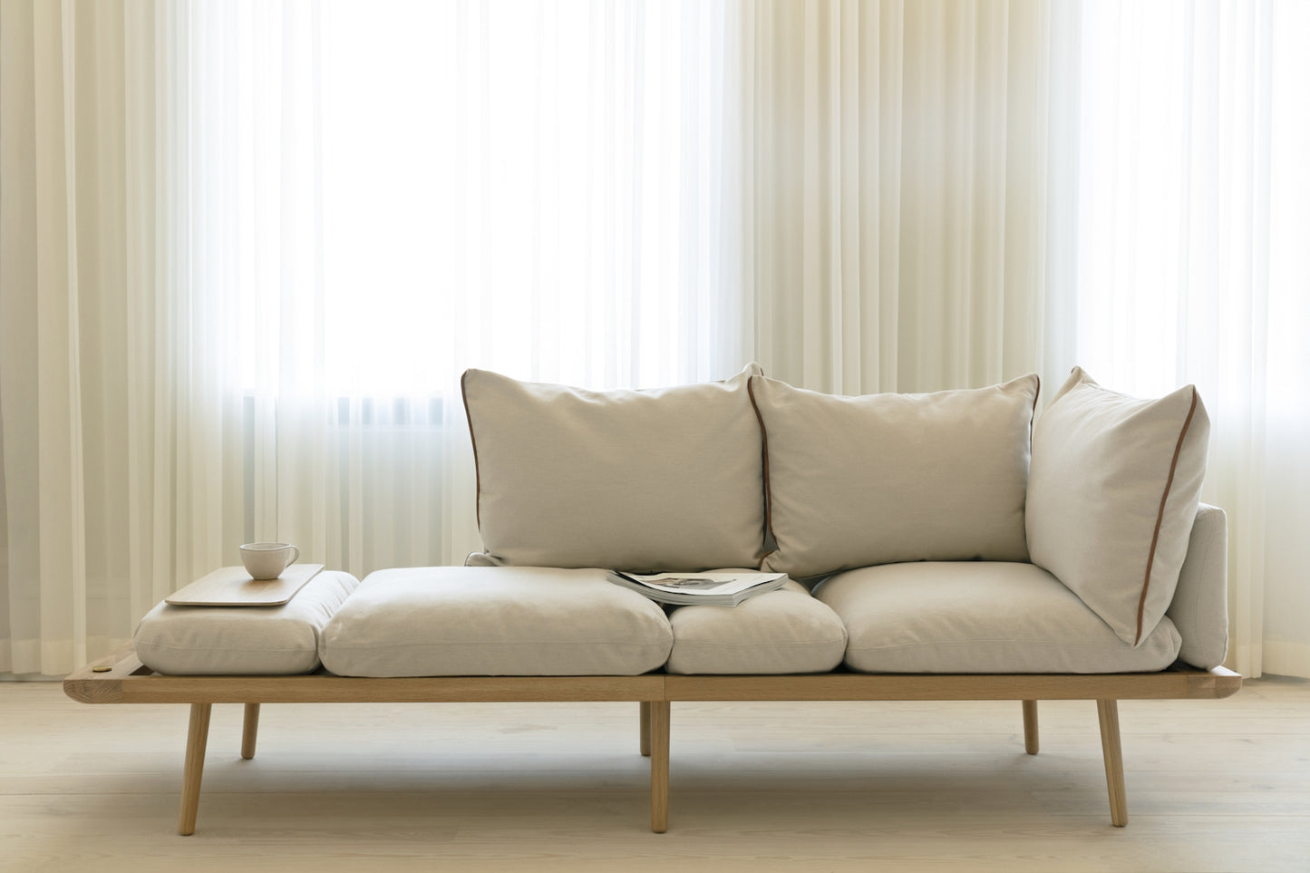 Umage Lounge Around 3 Seater Sofa Oak