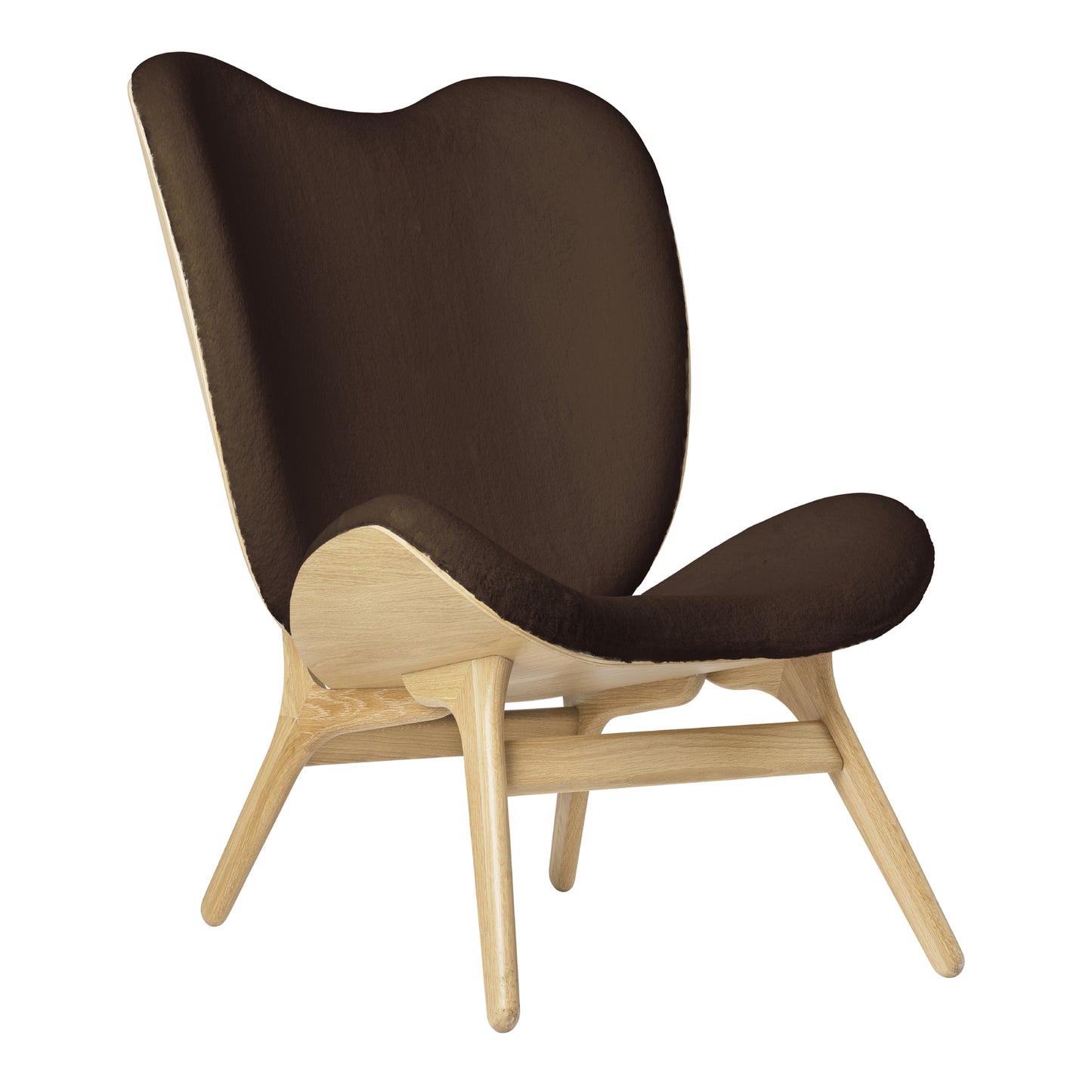 Umage A Conversation Piece Lounge Chair Tall Oak