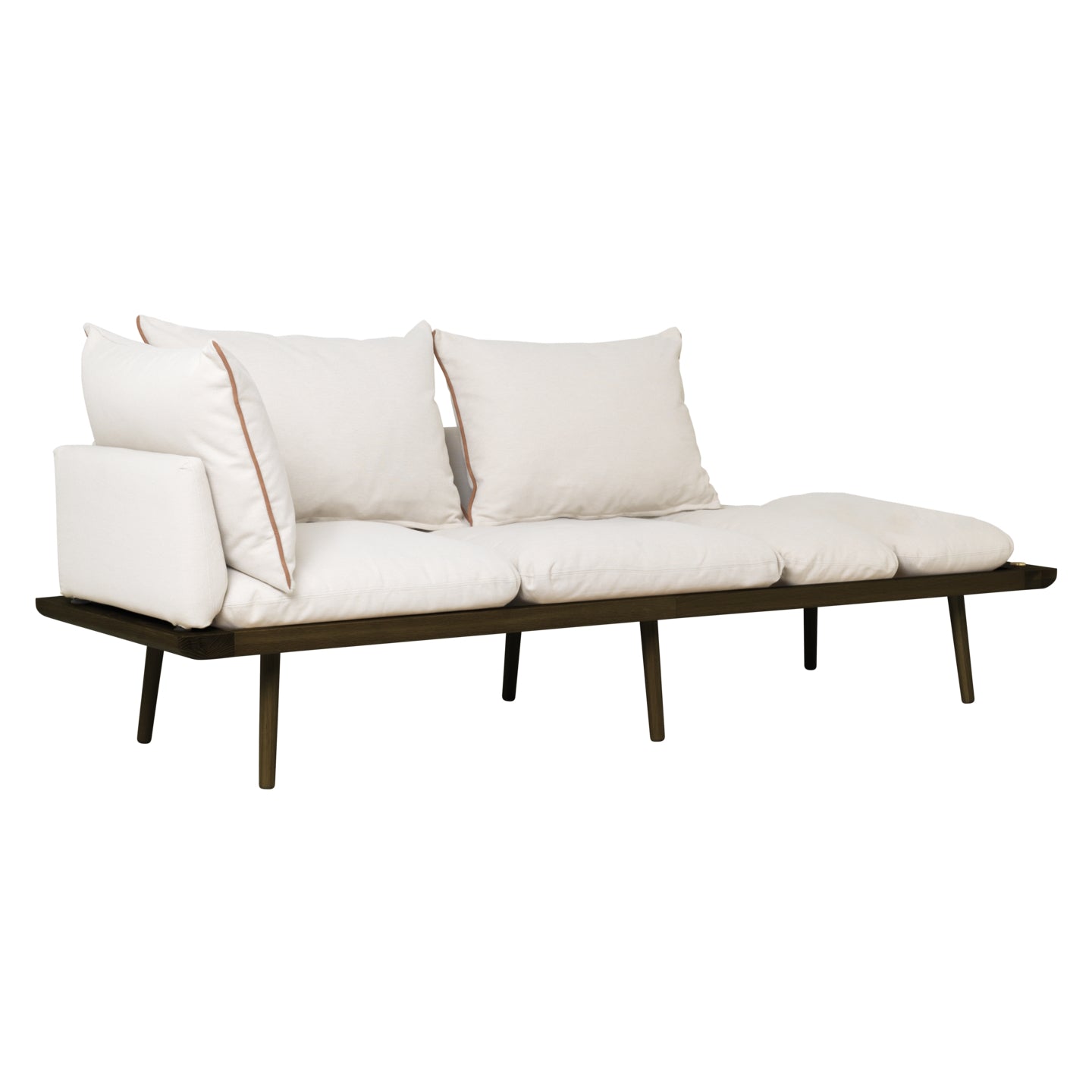 Umage Lounge Around 3 Seater Sofa Dark Oak
