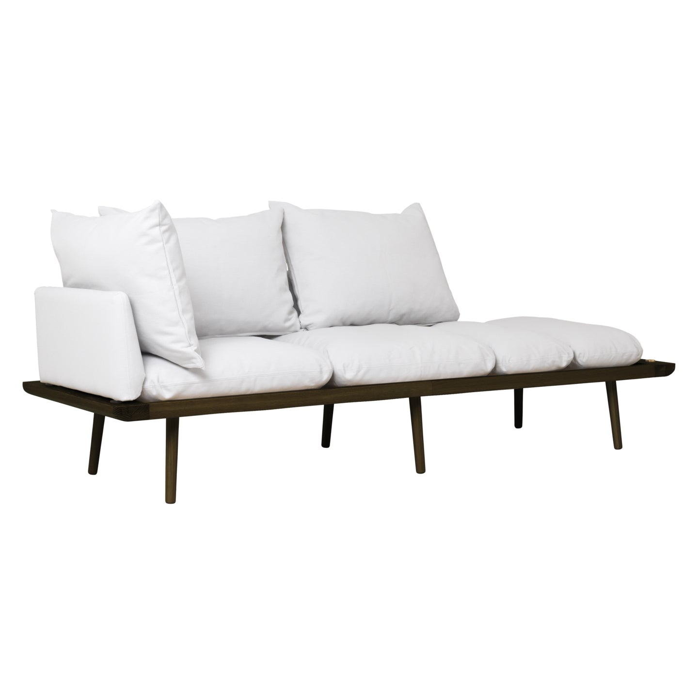 Umage Lounge Around 3 Seater Sofa Dark Oak
