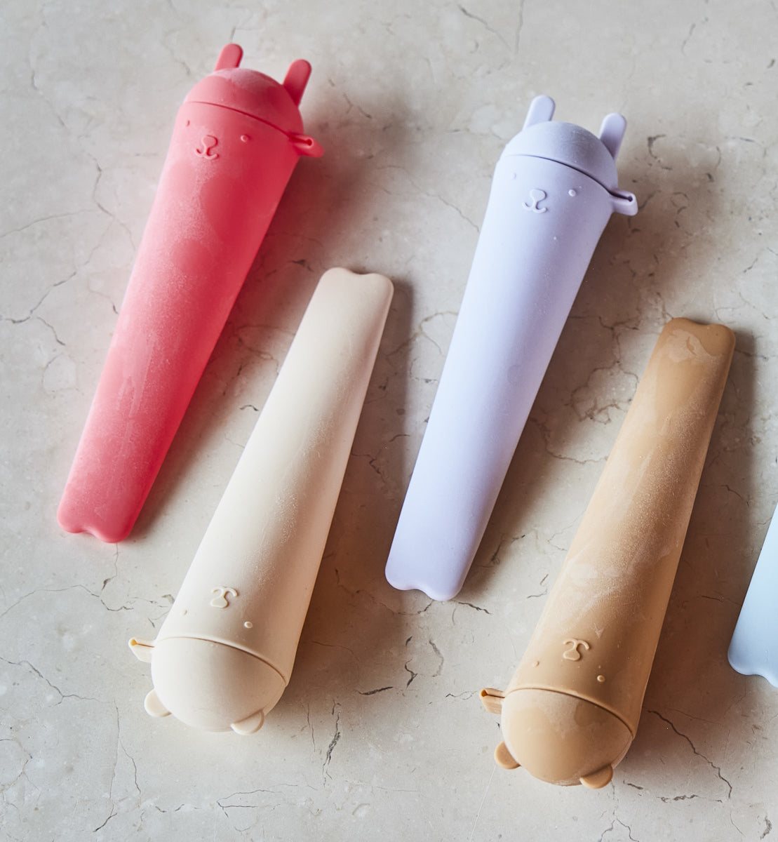 OYOY Ninka & Teddy Ice Pops 4pk lavender