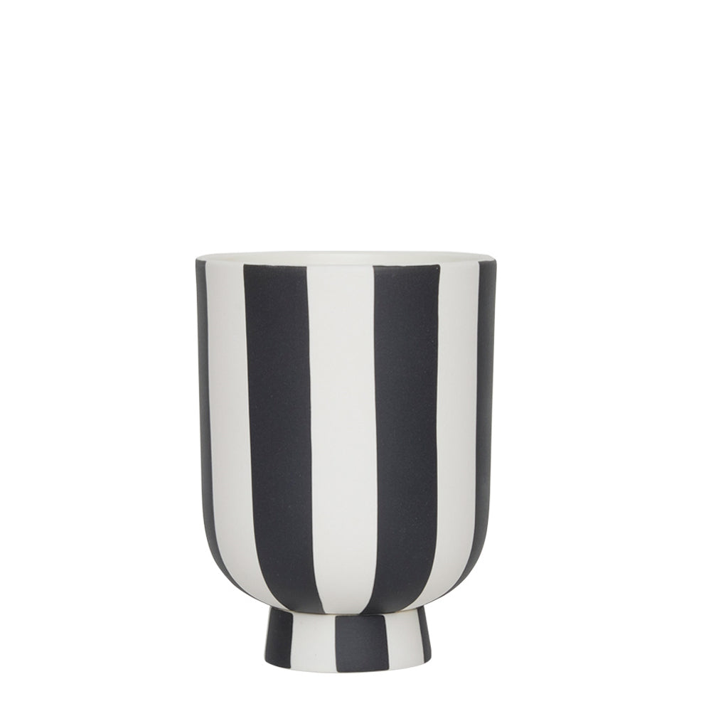 OYOY Toppu Pot Extra Small white-black