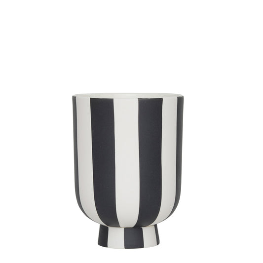 OYOY Toppu Pot Extra Small white-black